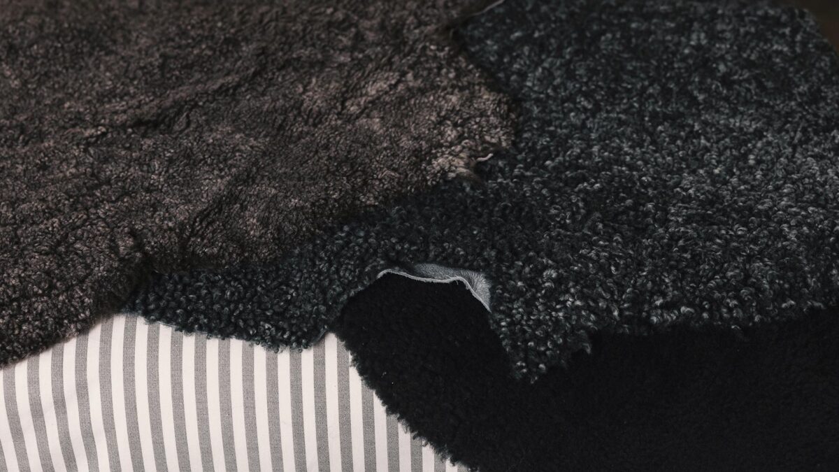 short hair sheepskin throws