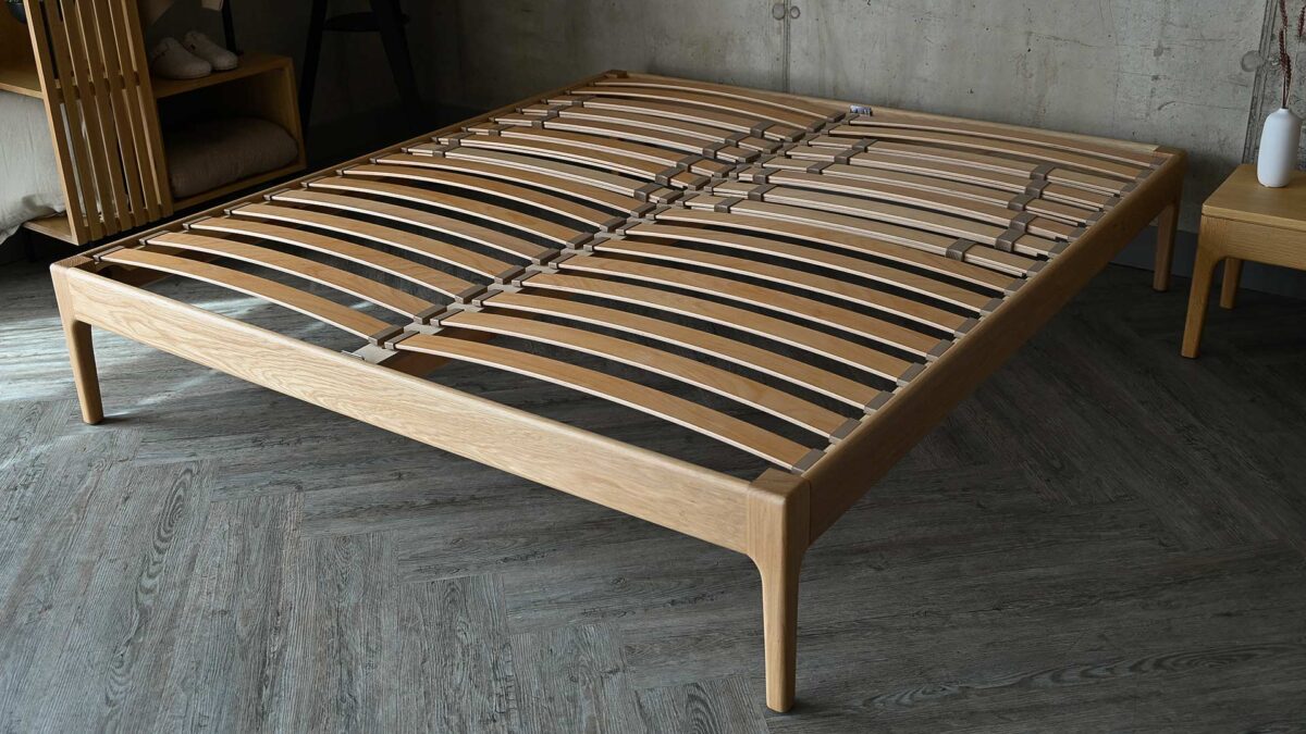 QUICK SHIP Oak Bed - Superking Camden Without Headboard - Image 7