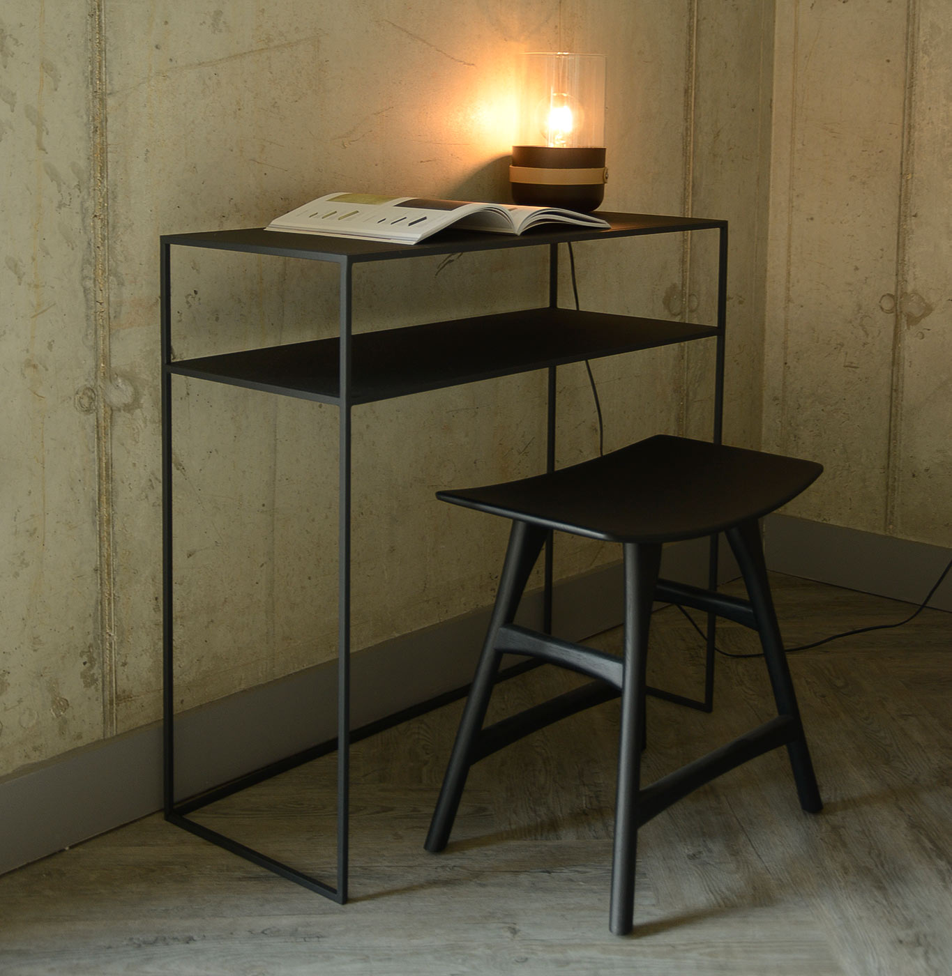 Slate console sales table