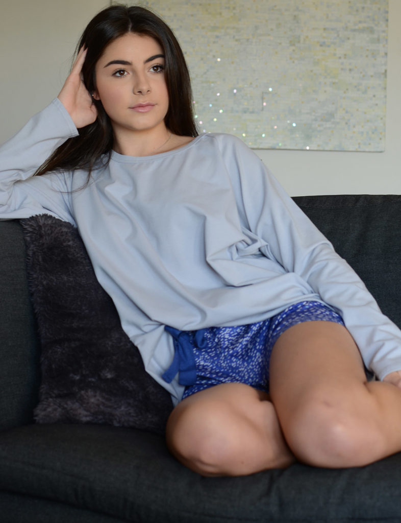 sleep-shorts-with-grey-lounge-top