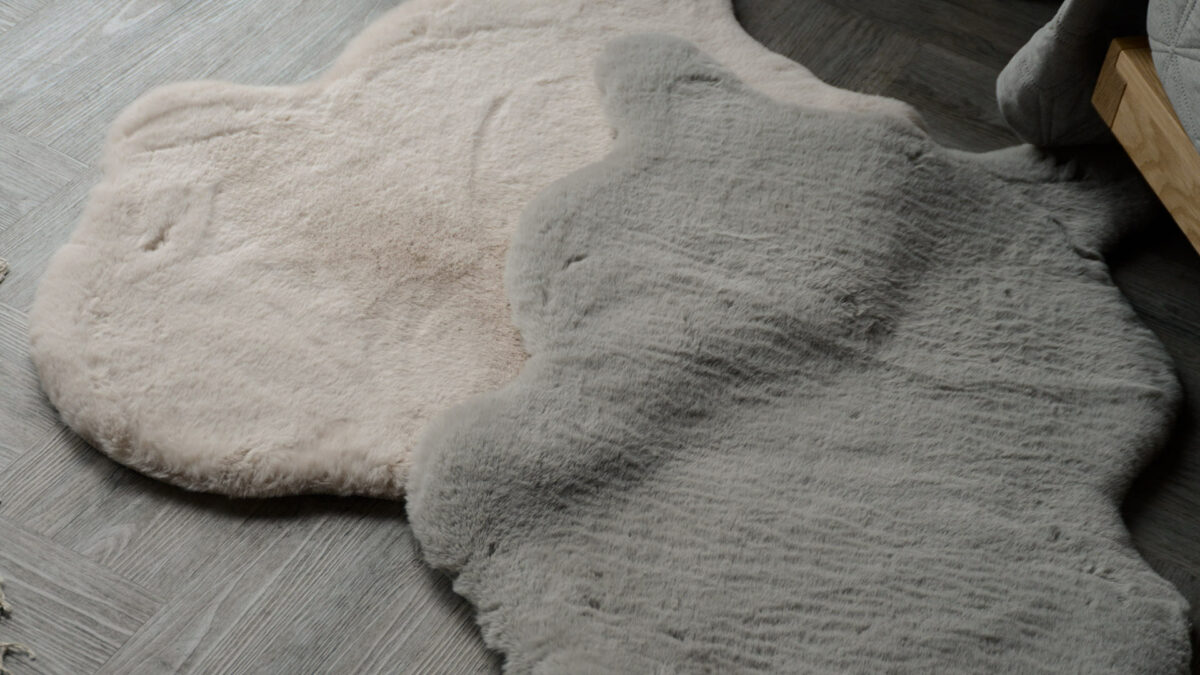 small super soft faux fur rugs