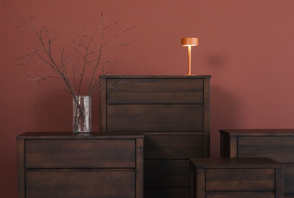 smoked walnut furniture portrait