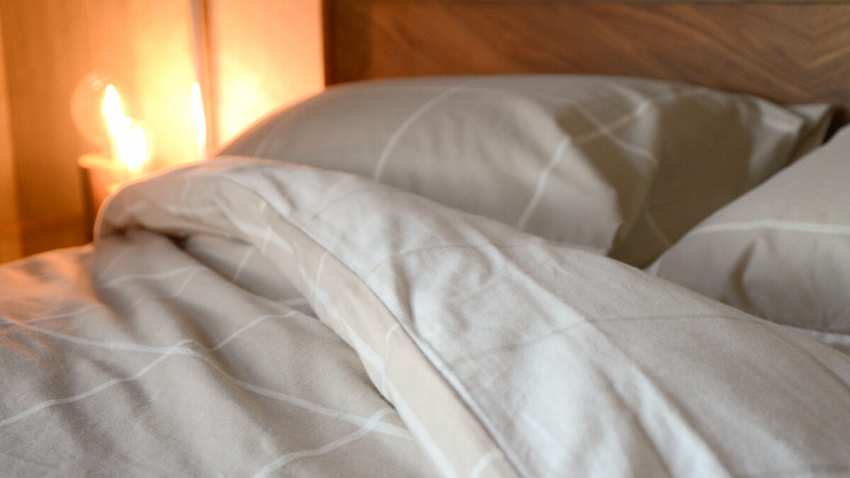 soft brushed cotton duvet set in beige