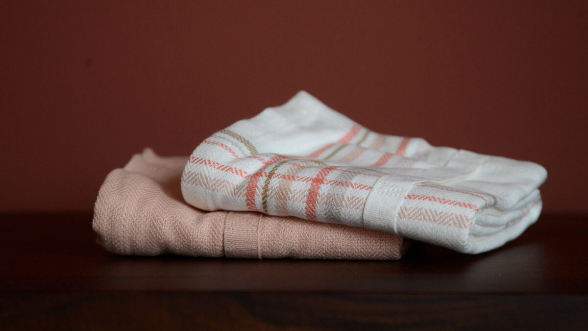 Organic Cotton Tea Towel Sets - 2 Colourways - Image 5