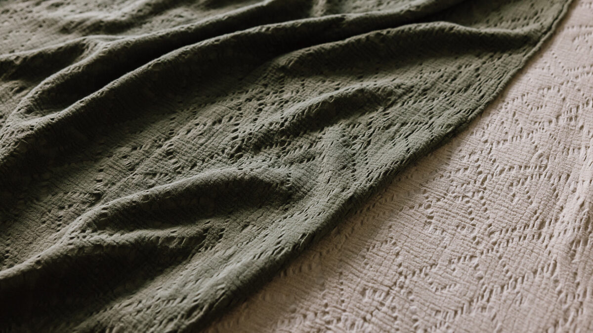Textured Pattern Cotton Throws - Image 6