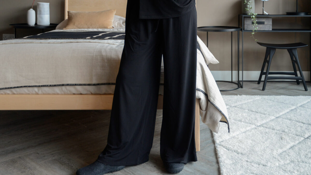 wide leg trousers