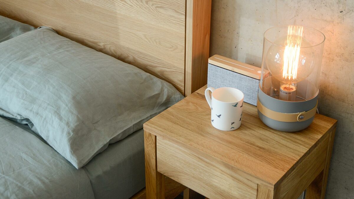 solid oak nightstand top solid oak