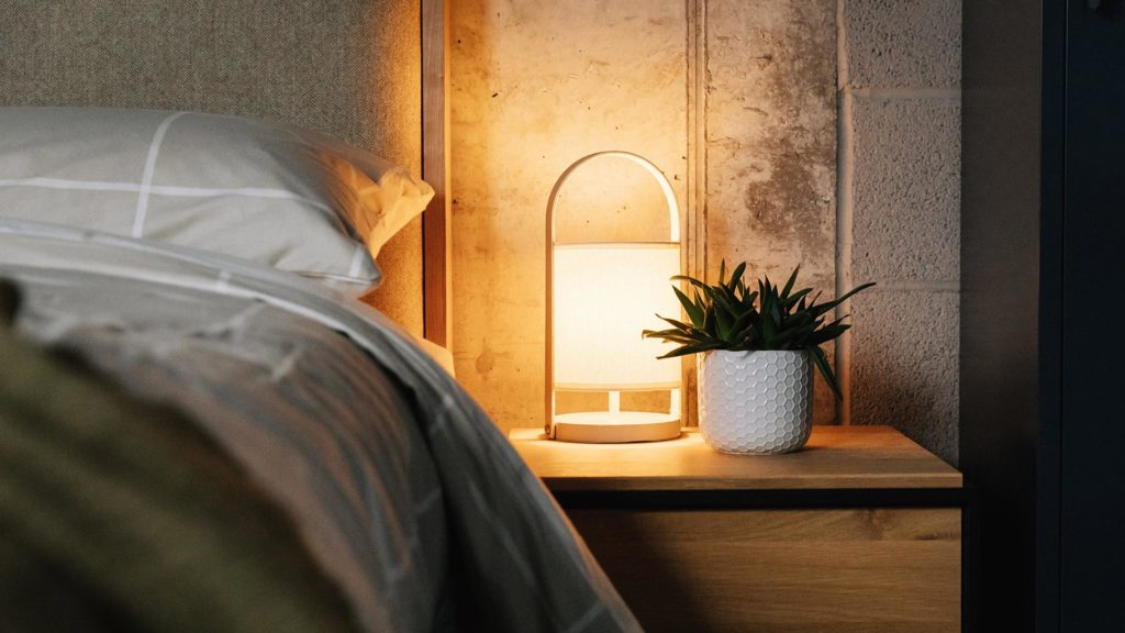 St Ives bedside lamp from Natural Bed Company