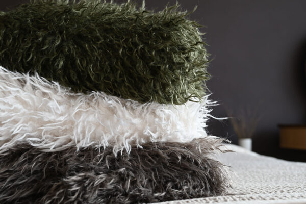 Deep Pile Faux Fur Throws - 3 Colours