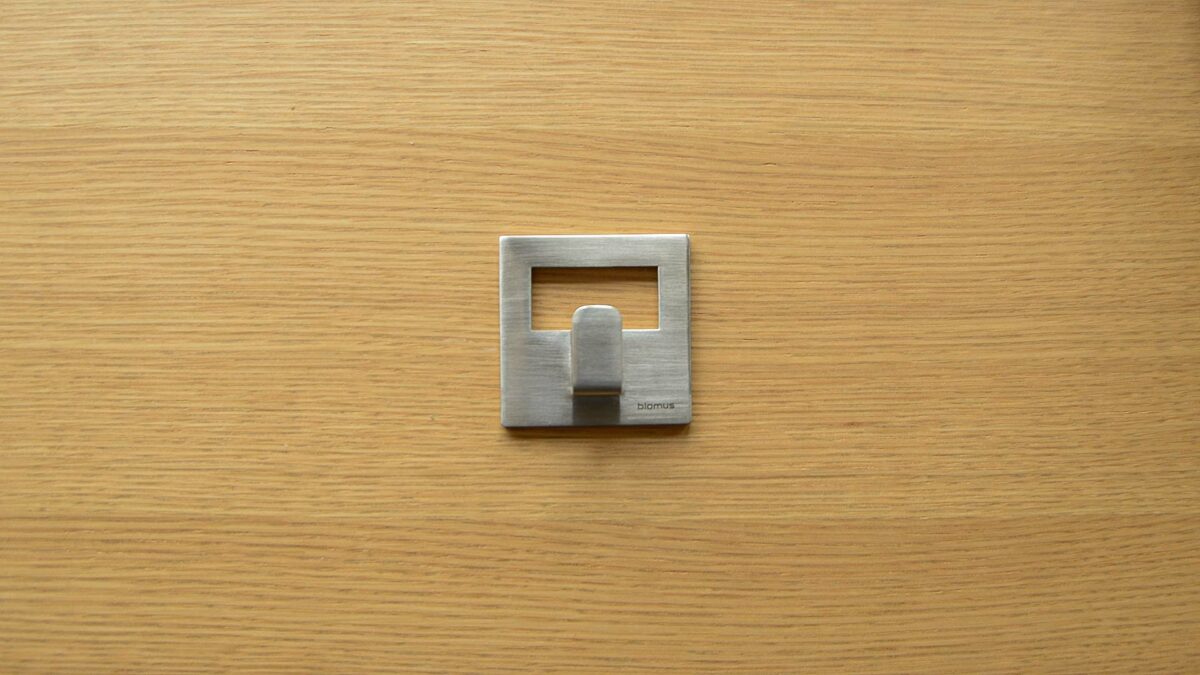 stainless steel single wall hook