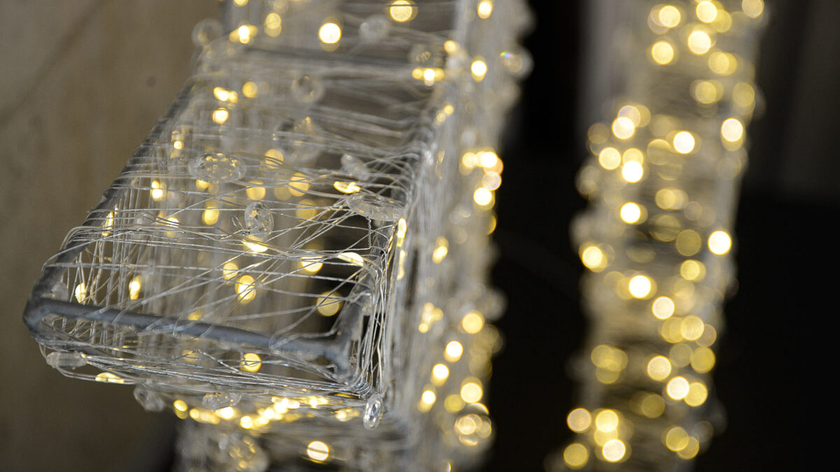 star shape twinkling lights