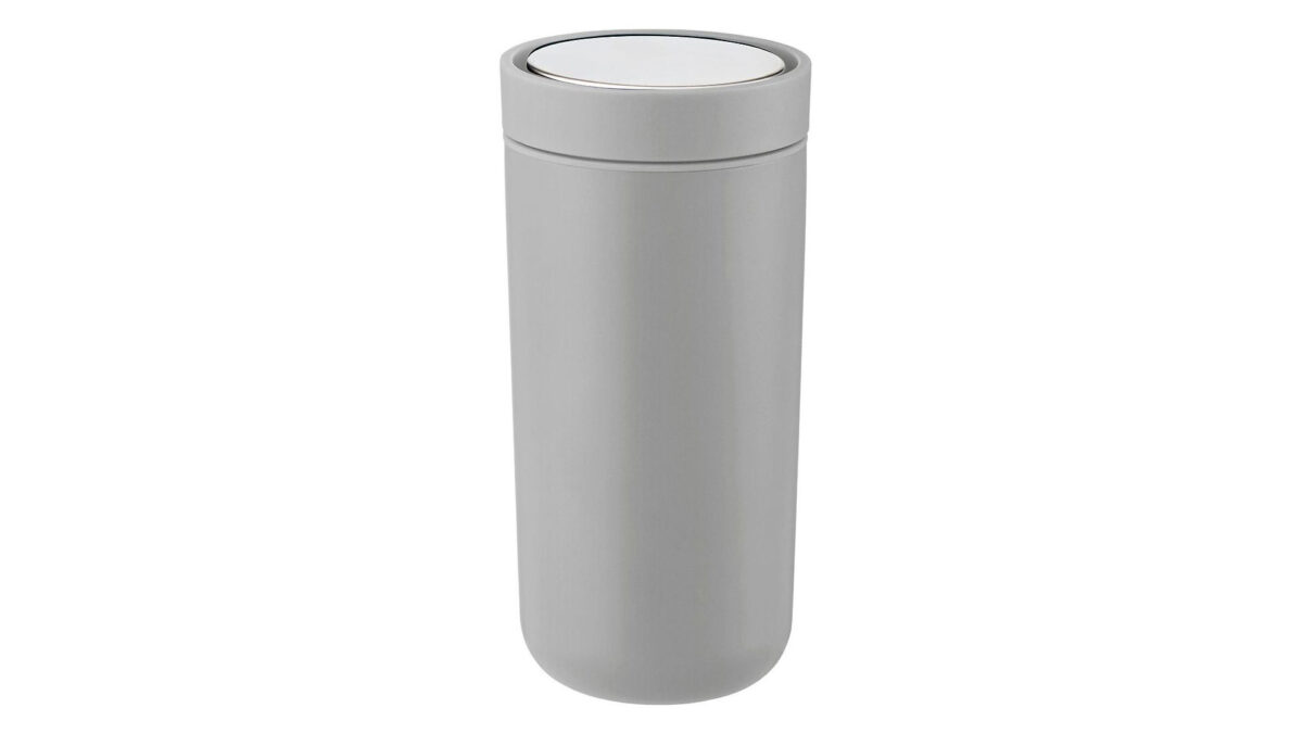 stelton to go cup matte grey