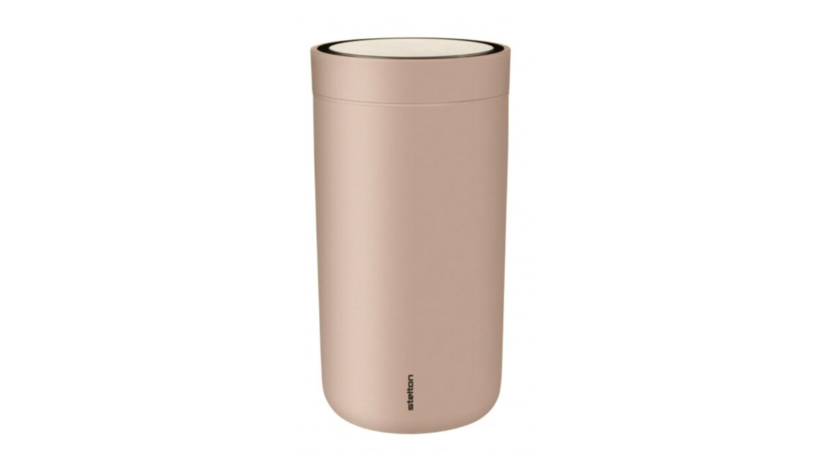 stelton to go click cup 0.2l muted nude