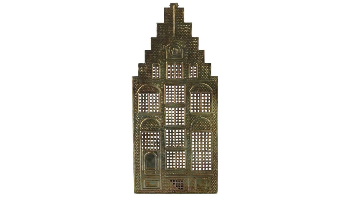 stepped top house shape lantern