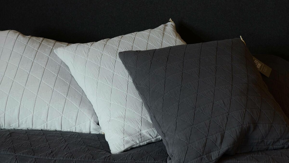 stockholm cushions silver and slate greys 50cm 1