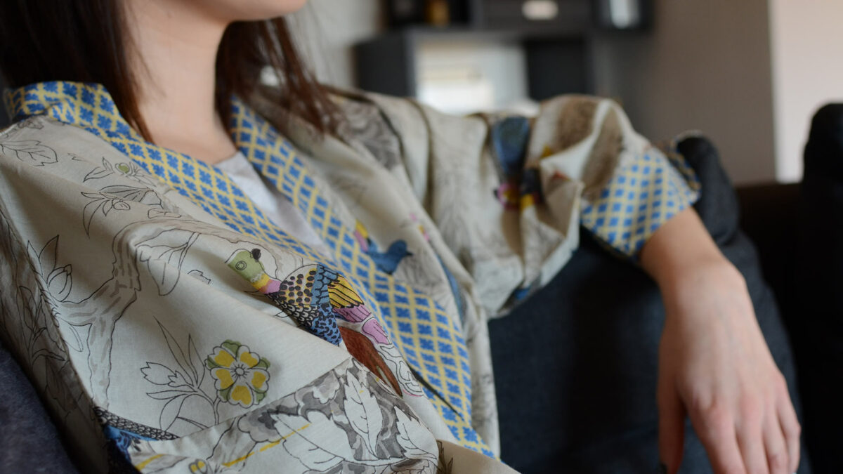 stone bird robe1