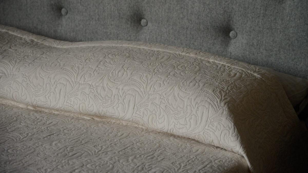 stone colour classic bedspread