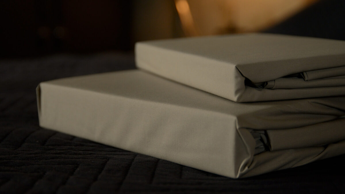 stone colour easycare bedding
