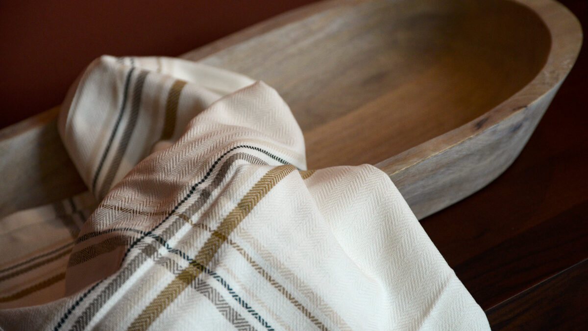 Organic Cotton Tea Towel Sets - 2 Colourways - Image 6