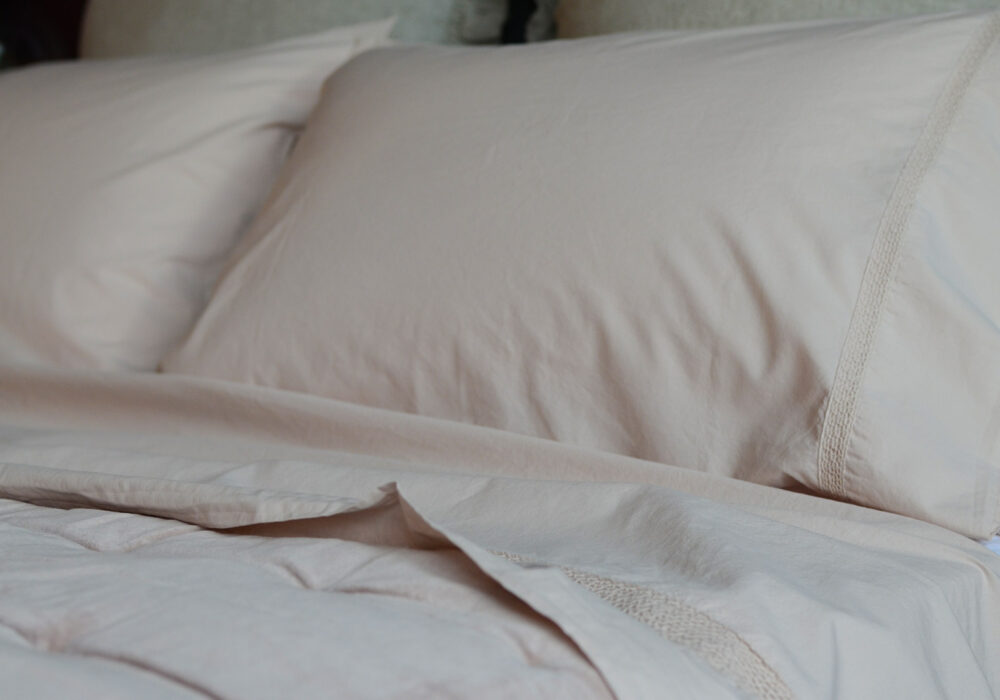 Stonewashed Cotton Bedding Set Natural Bed Company