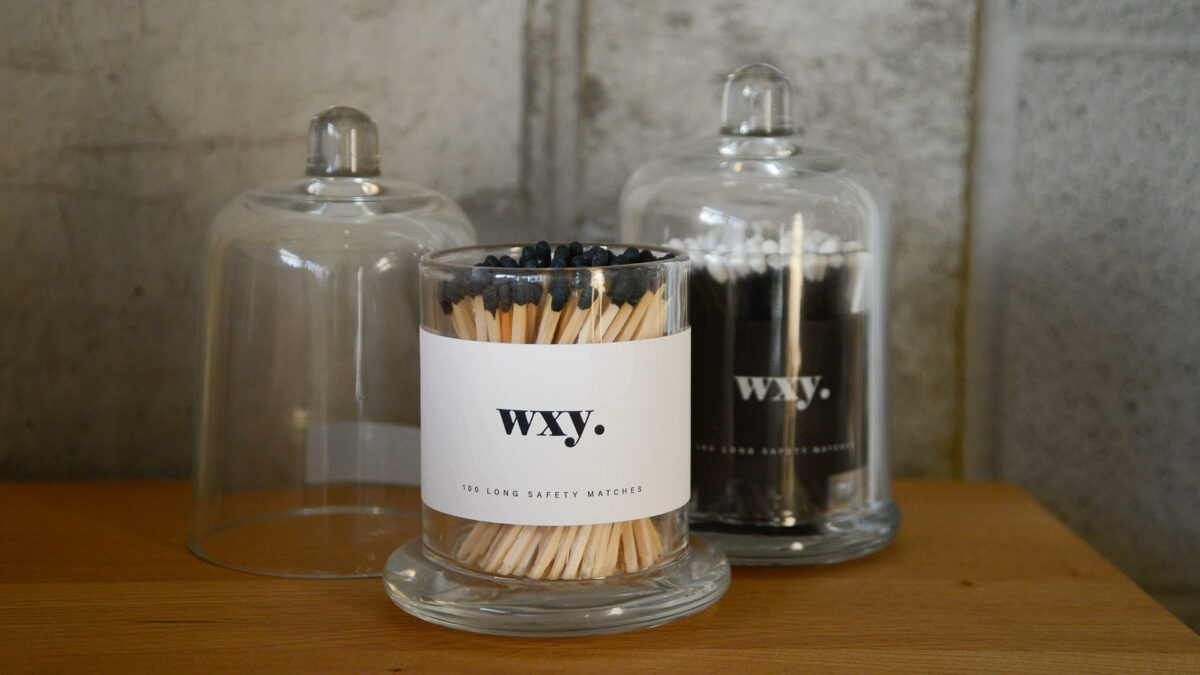 Coloured Matches in Glass Cloches - 2 colours - Image 2