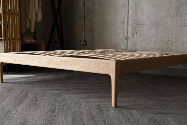 QUICK SHIP Oak Bed - Superking Camden Without Headboard