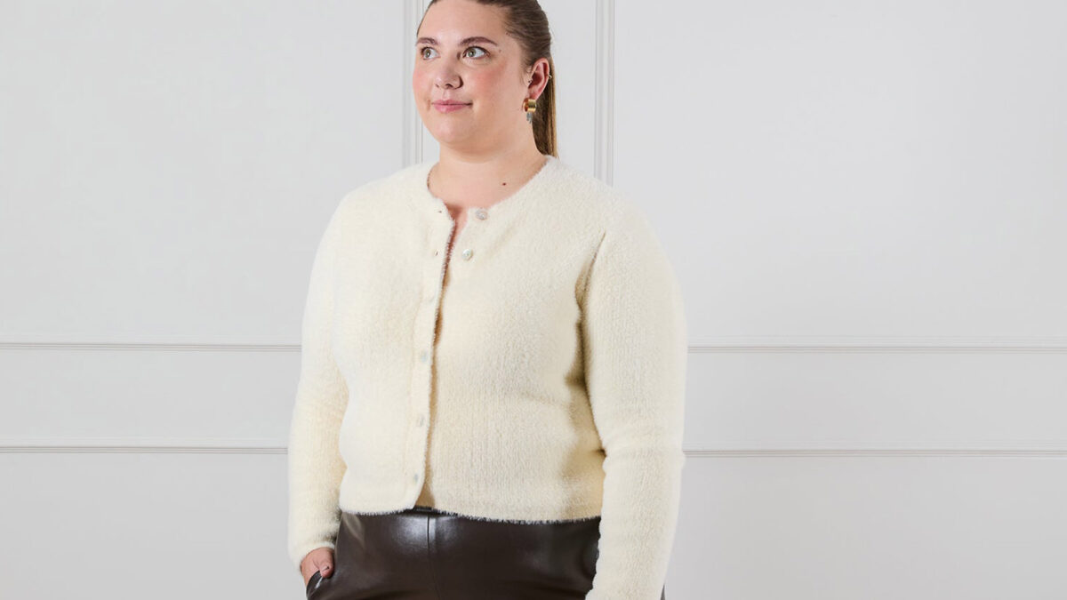 super soft cardigan cream