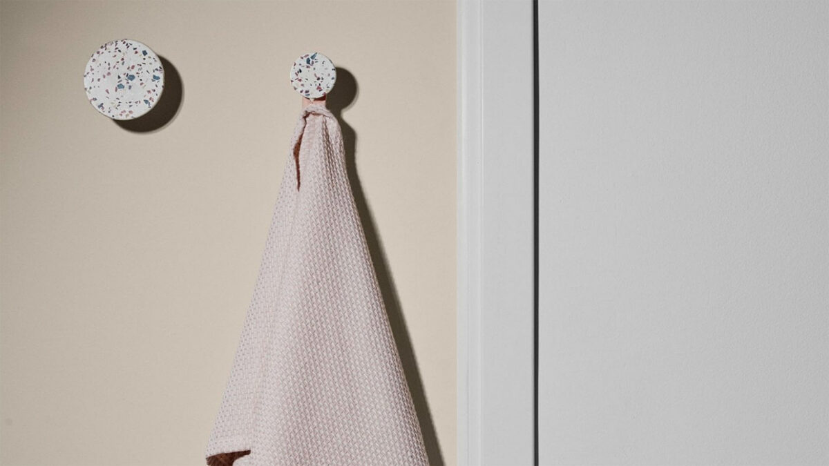 terrazzo look hooks
