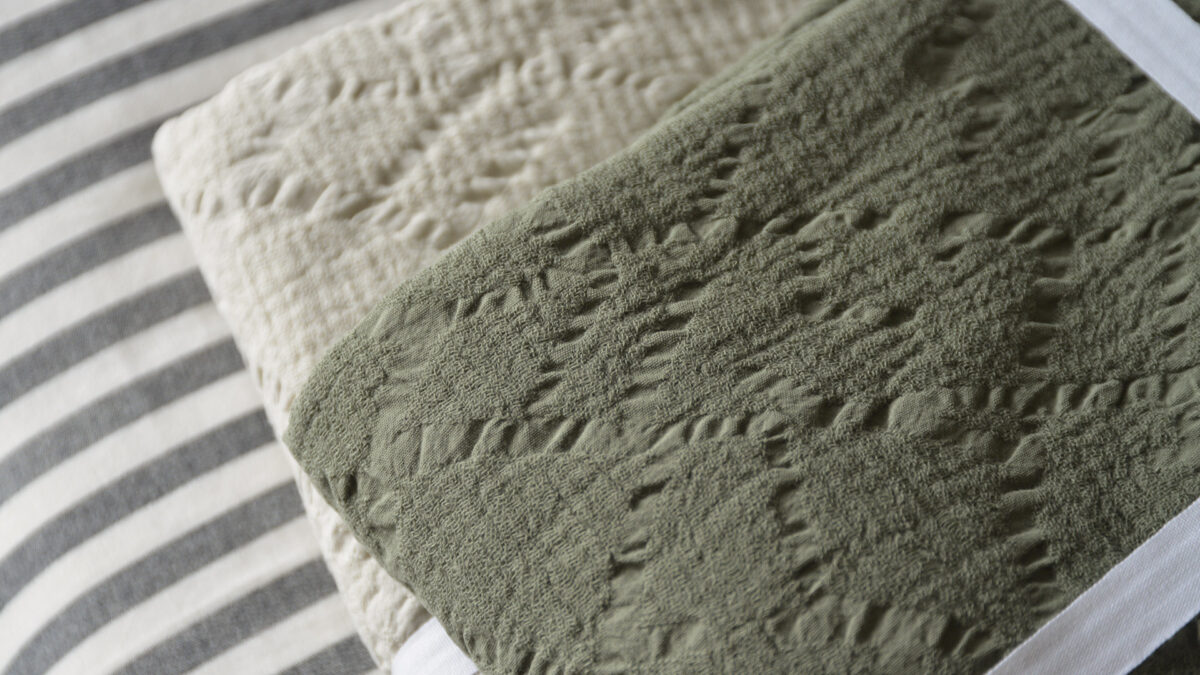 Textured Pattern Cotton Throws - Image 4
