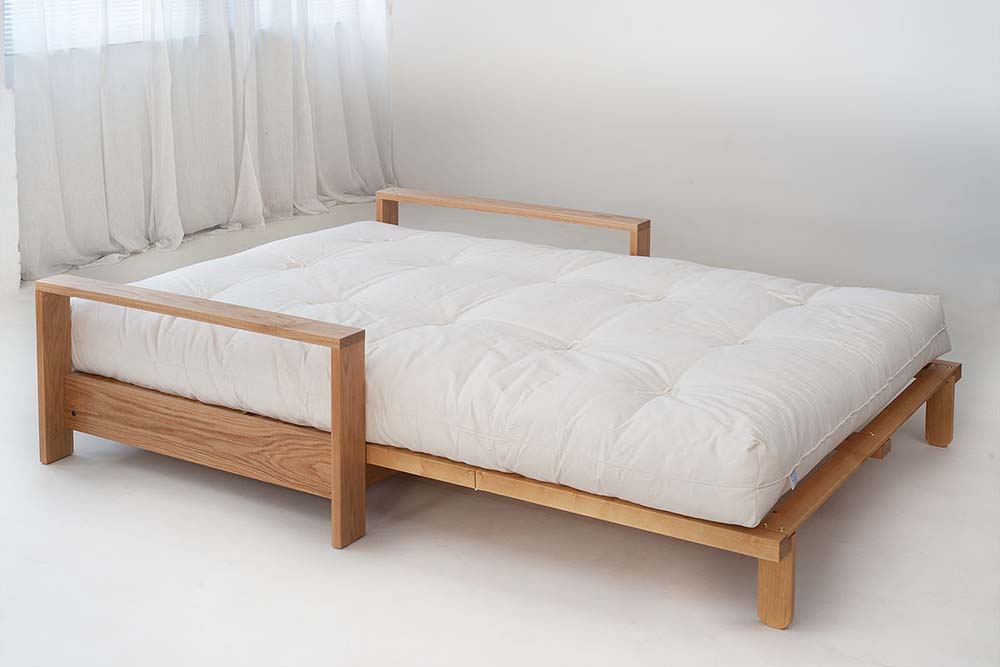 Made in Britain by us our futon mattresses can be made in a choice of sizes and cover colours