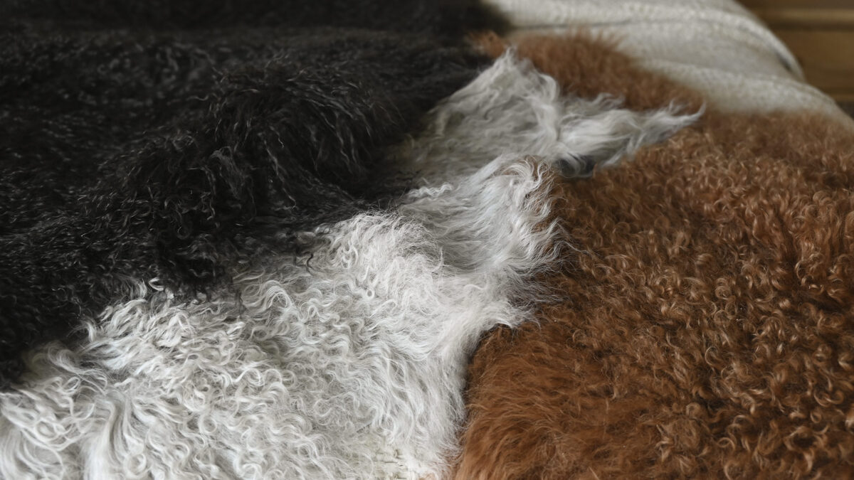 Tibetan Fine Sheepskin Throws