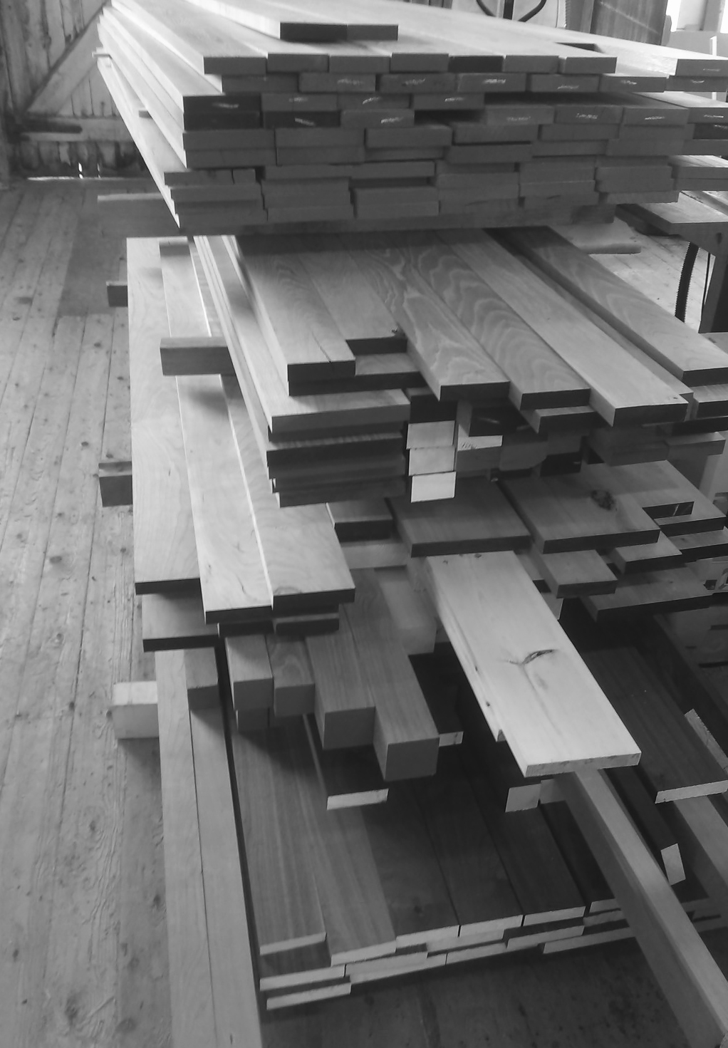 timber delivery bw Natural Bed Company