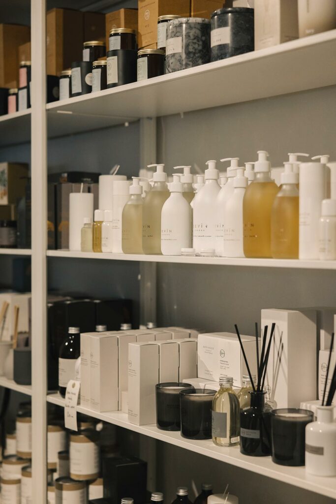 toiletries and candles from Natural Bed Company portrait