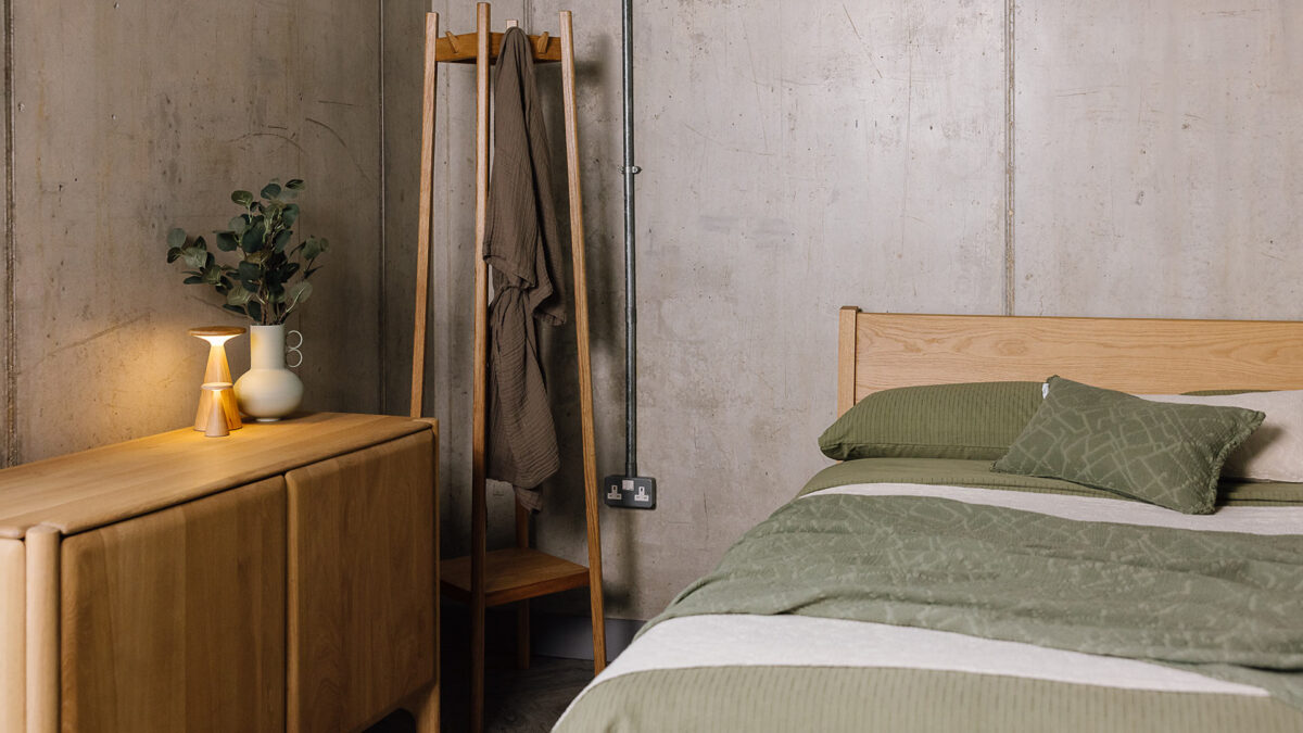 Tower - Solid Oak Coat Stand