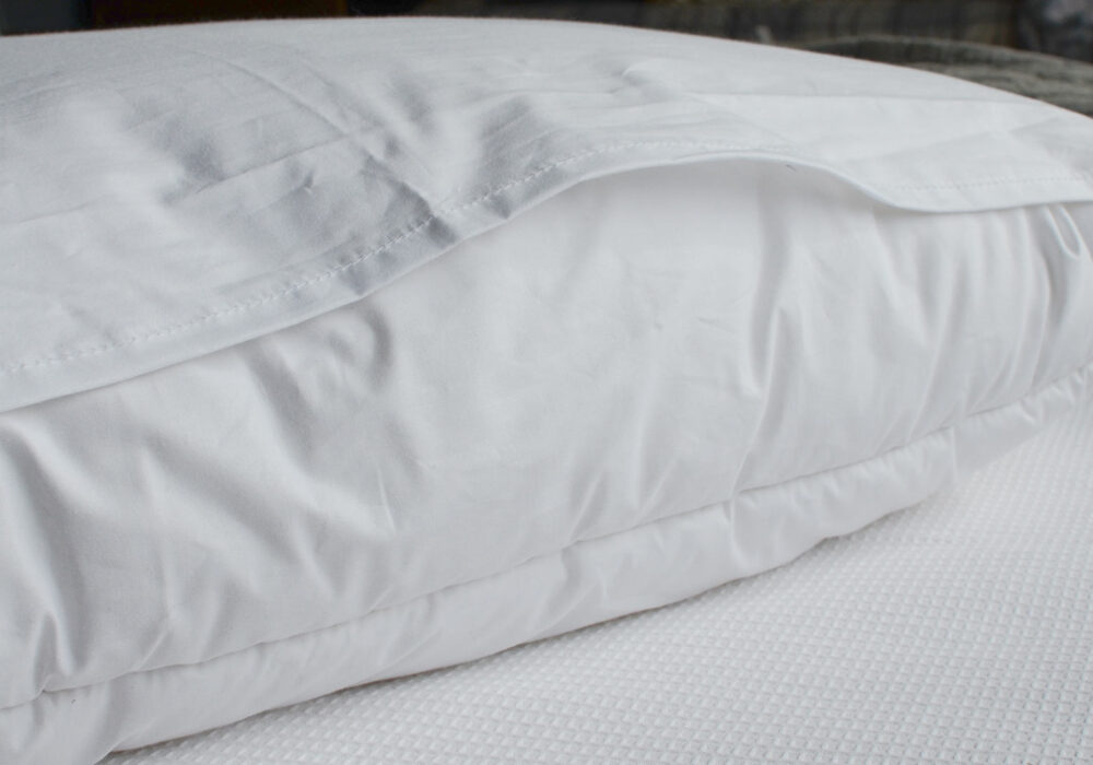 TriFold Pillow with Wool Filling Pillows Natural Bed Company