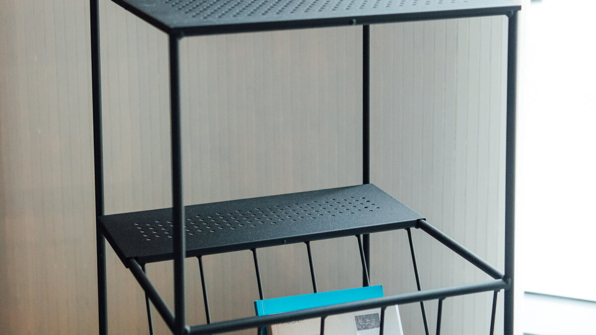trolley side table detail