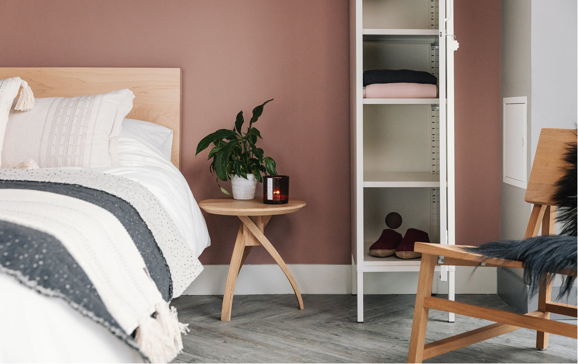 Twist Oak Bedside Tables Ethnicraft Natural Bed Company