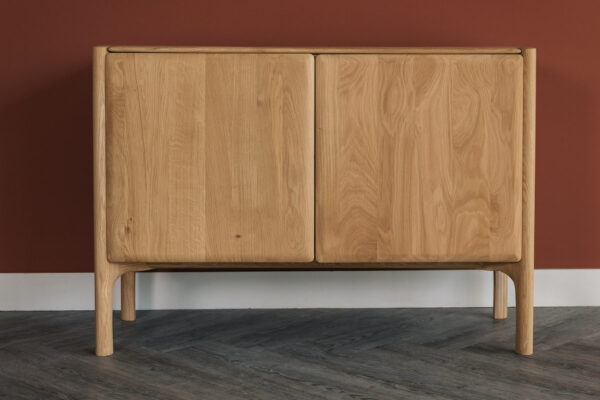 two door oak sideboard