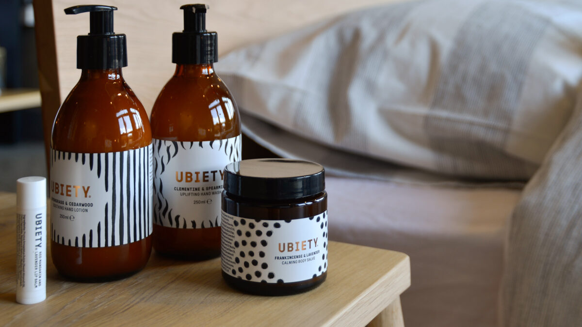 ubiety body care collection
