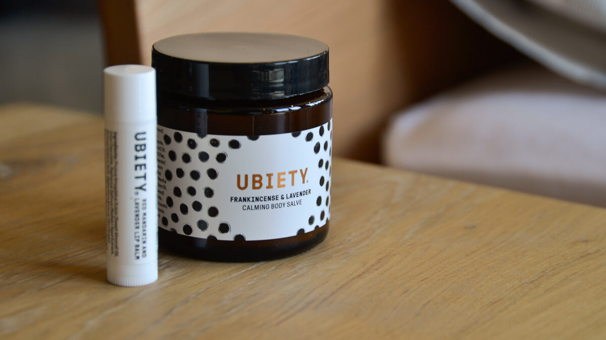 ubiety calming body salve