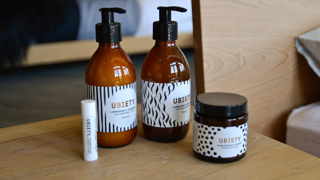 Ubiety toiletries collection