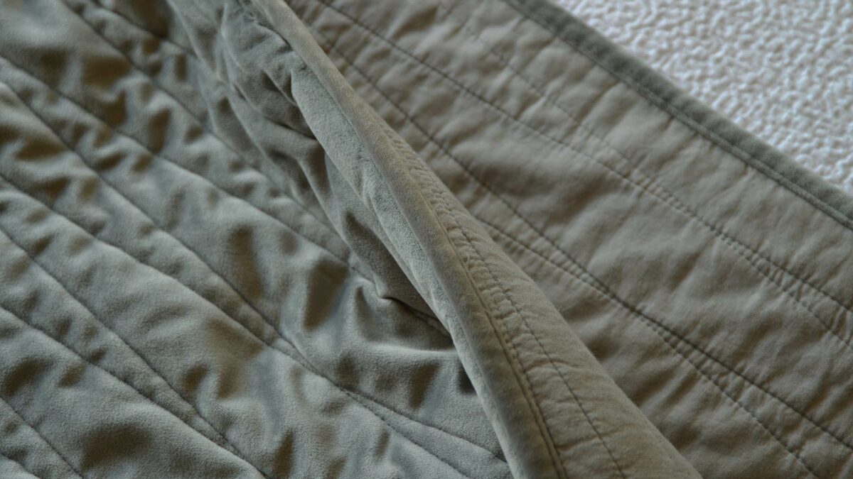 velvet and cotton reversible bedspreads