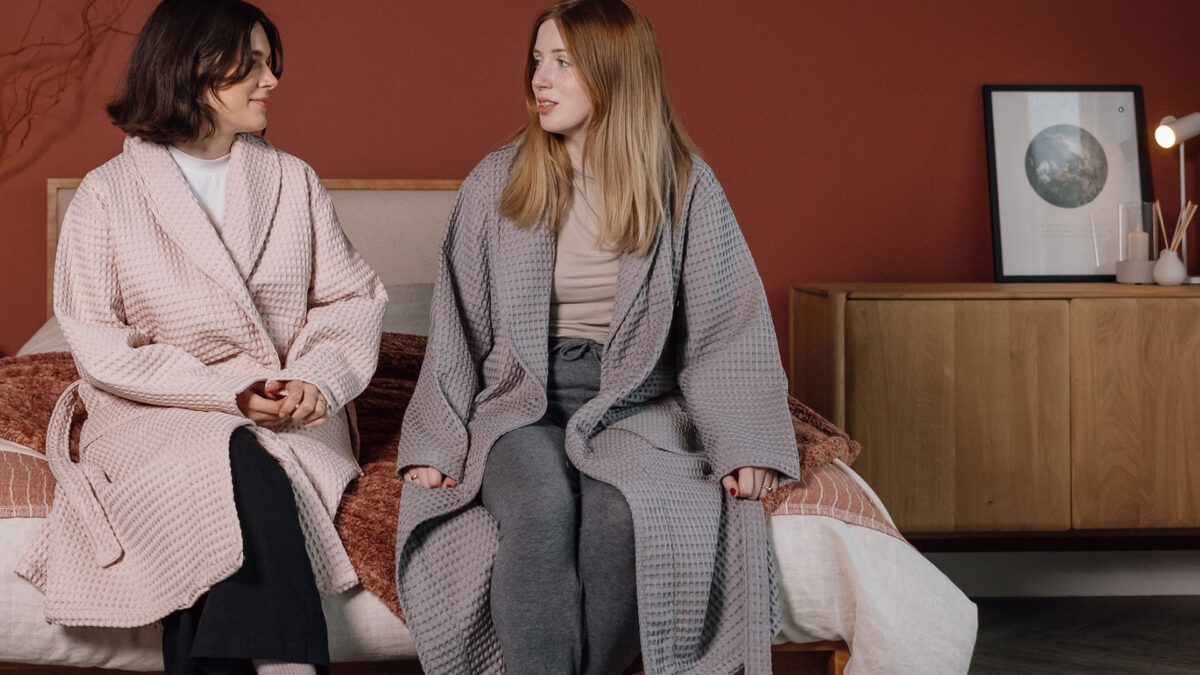 waffle bath robes