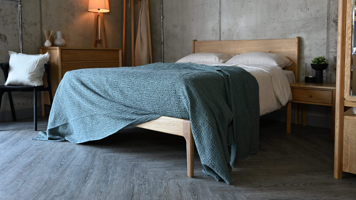 Textured Stonewash Cotton Bedspreads - Image 8