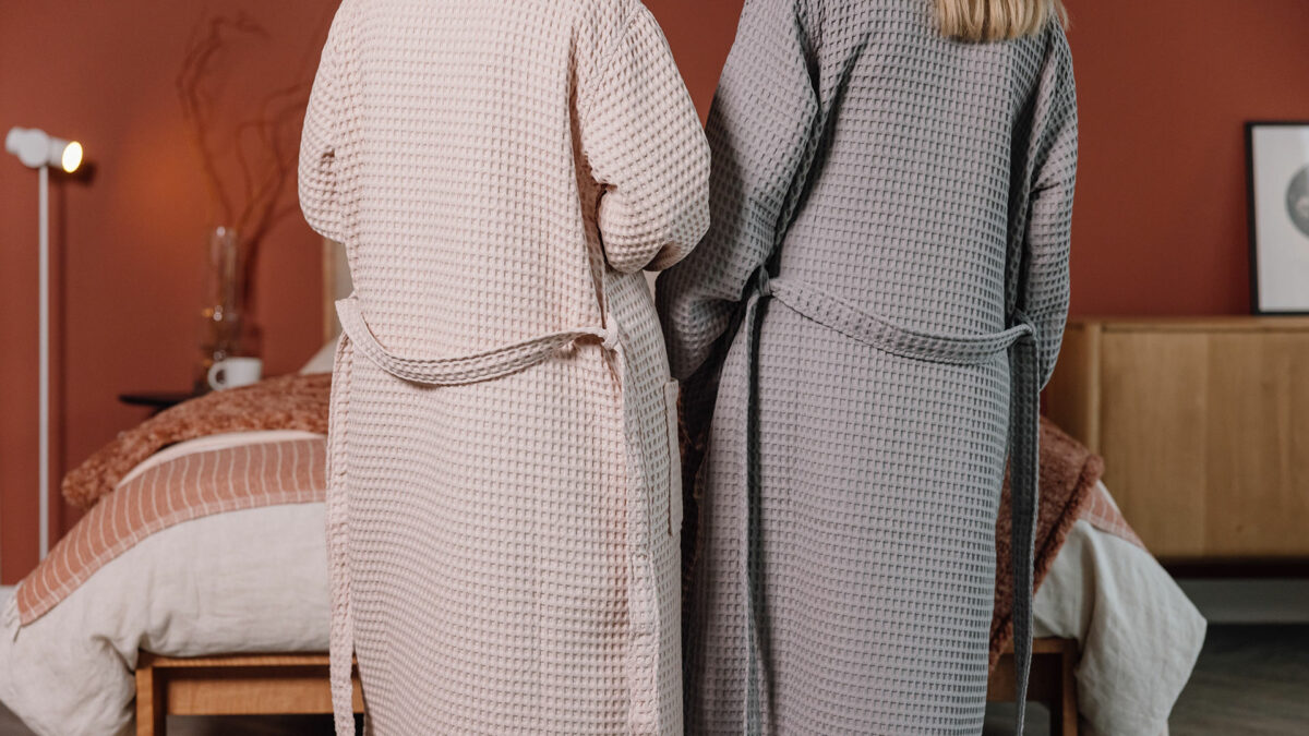 waffle robes back
