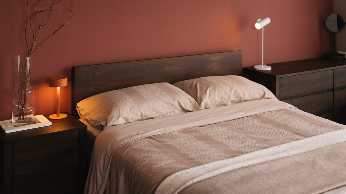 waffle stripe bedding paster
