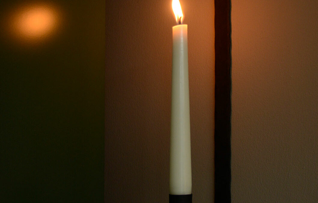 wall mounted candle holder portrait