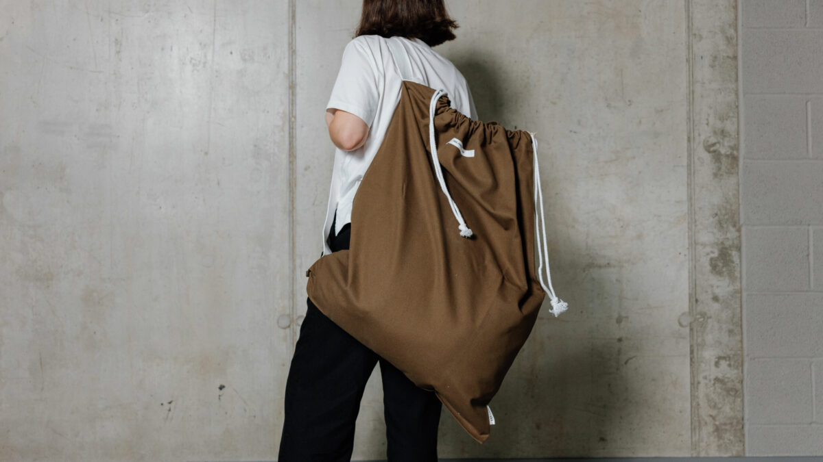 warm olive laundry bag scaled