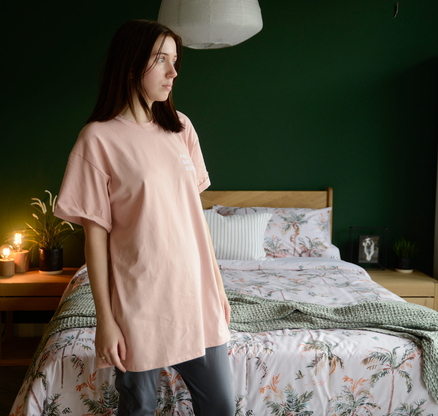 Oversized t shirt for bed cheap