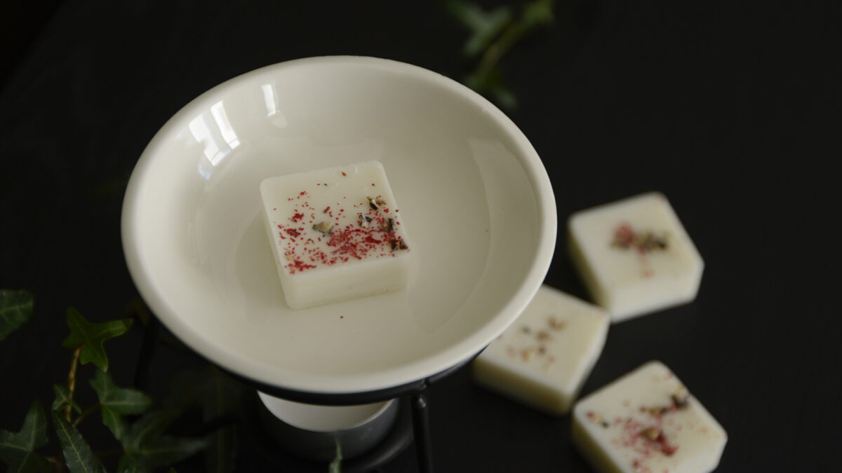 wax melt in burner dish